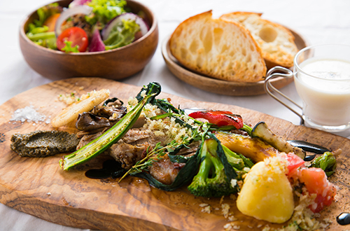 奥豊後ポークのグリル